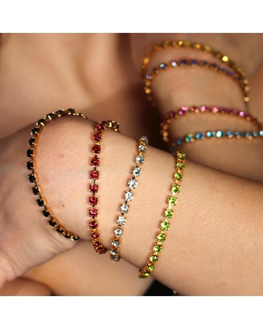Vicki Sarge Black The Tennis Bracelet