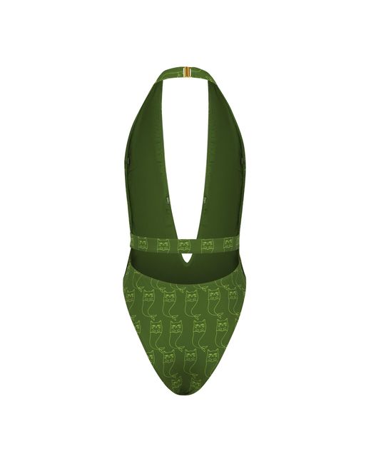 Catnip and Seaweed Green The One-Piece Swimsuit