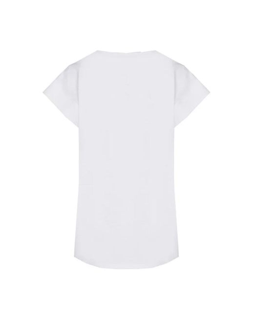 The Extreme Collection White Short Sleeve Printed T-Shirt