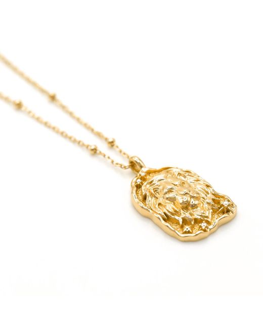 Luna Charles Metallic Solara Zodiac Necklace