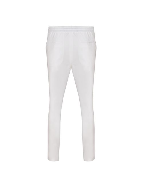 DAVID WEJ Gray Ashford Relaxed Drawstring Trouser for men