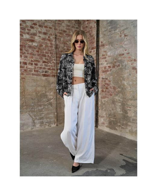 Freaky Nation Gray Flower Mesh Jacket
