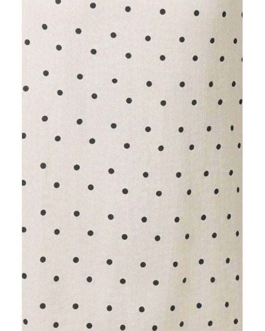 Traffic People Natural Neutrals Spanish Harlem Cream And Polka Dot Rene Trousers