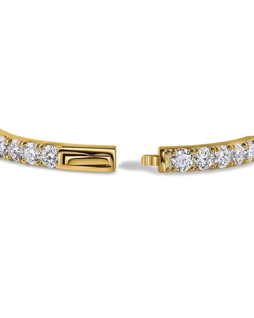 Viviana Halil Metallic The Eternity Moissanite Bangle
