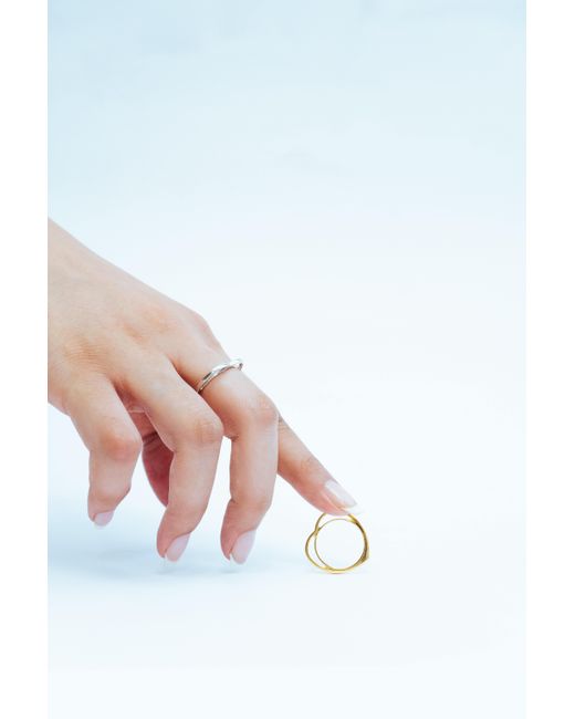 The Link Between Metallic Heartfelt Statement Ring