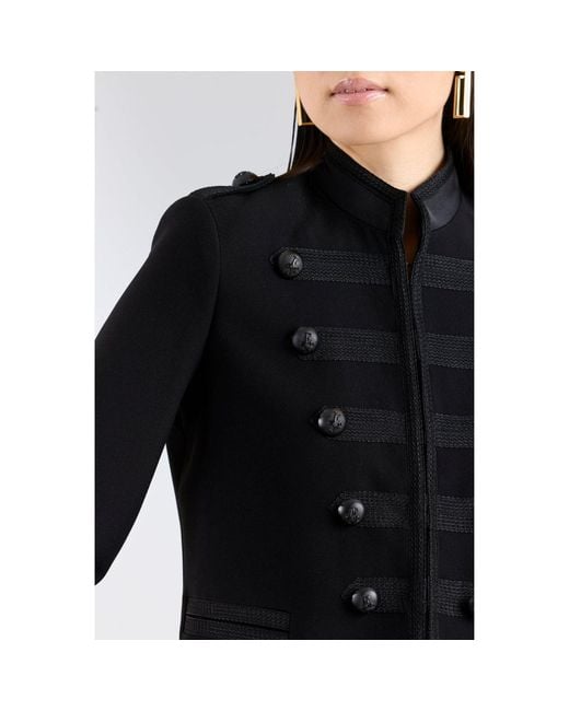 The Extreme Collection Black Military Hussar Tailored Jacket