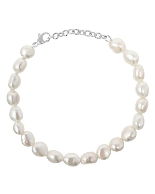 Kiri & Belle Metallic Alyssa All Baroque Pearl Sterling Bracelet