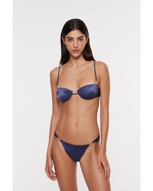 Bianca Resortwear Blue Gala Bikini Top