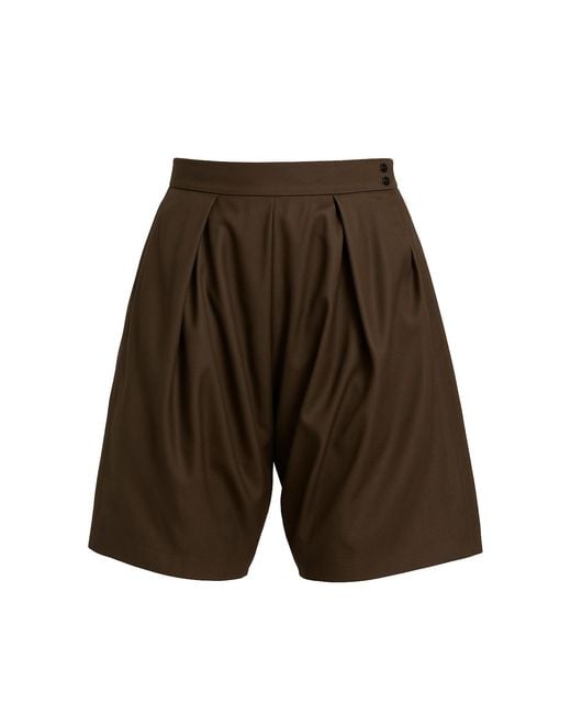 Maui X Lolita Gray André Espresso Draped Shorts for men