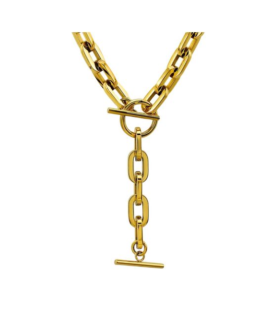 Mickey's Girl Metallic Dominion Lariat Waterproof Necklace