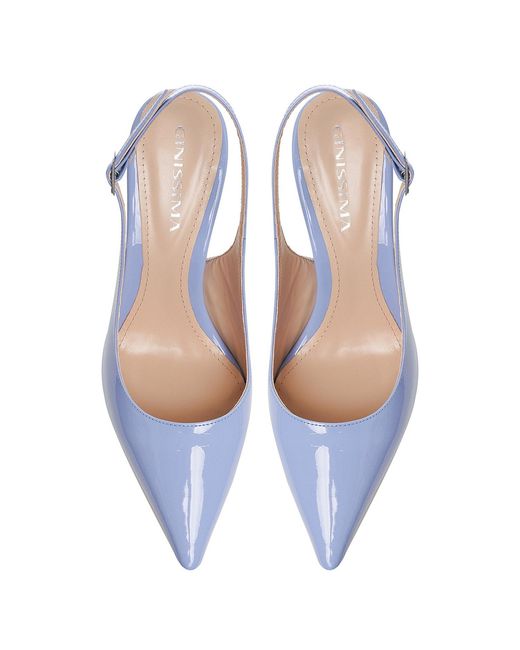Ginissima Blue Lavinia Baby Slingbacks