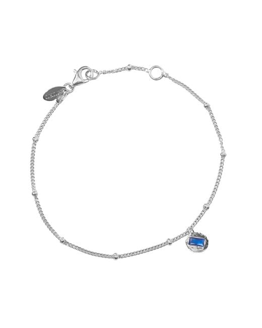 Muru Metallic September Birthstone Bracelet