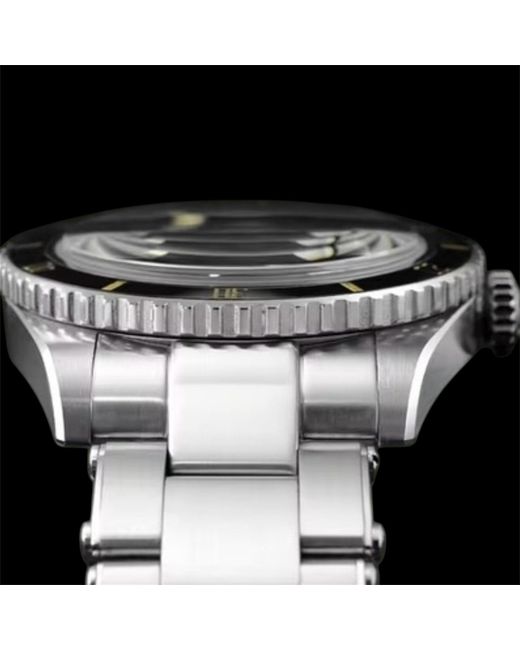 Lonard Watches Metallic Sonar Stainless Steel Oyster Bracelet Diver Watch for men