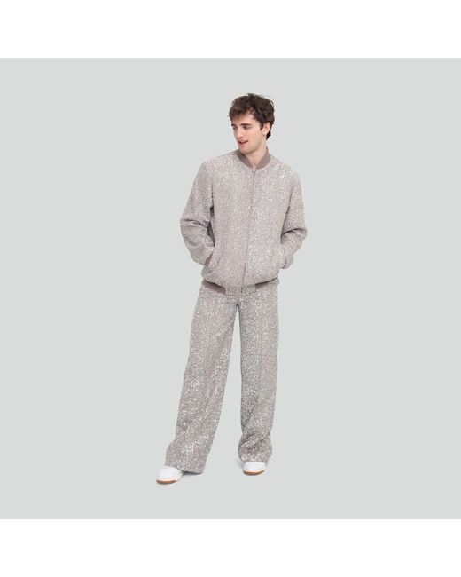 Maui X Lolita Gray Star Jacket for men