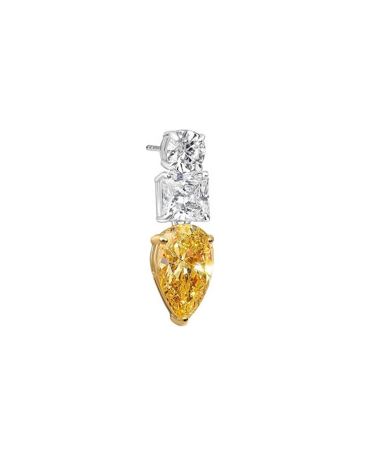 Arte Madrid Metallic Gemma Drop Earrings