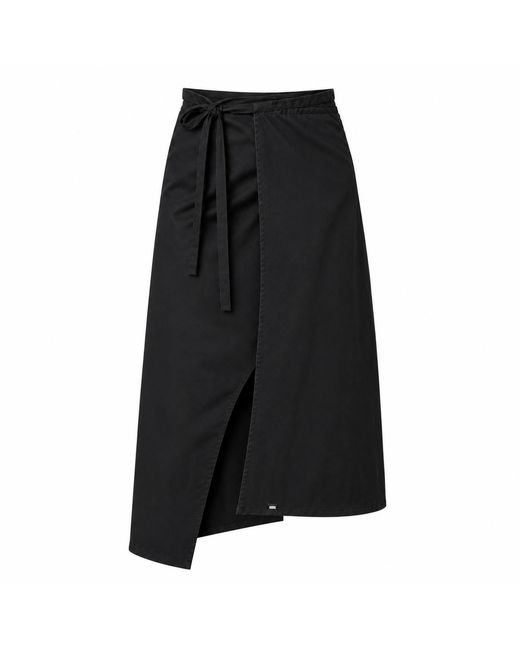 Yogi8Apparel Black Silent Glam Wrap Skirt