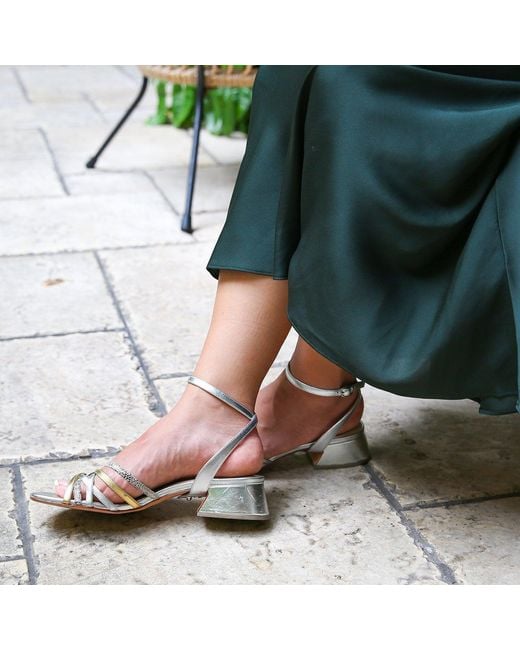 Alterre White Bell Sandal + Marilyn