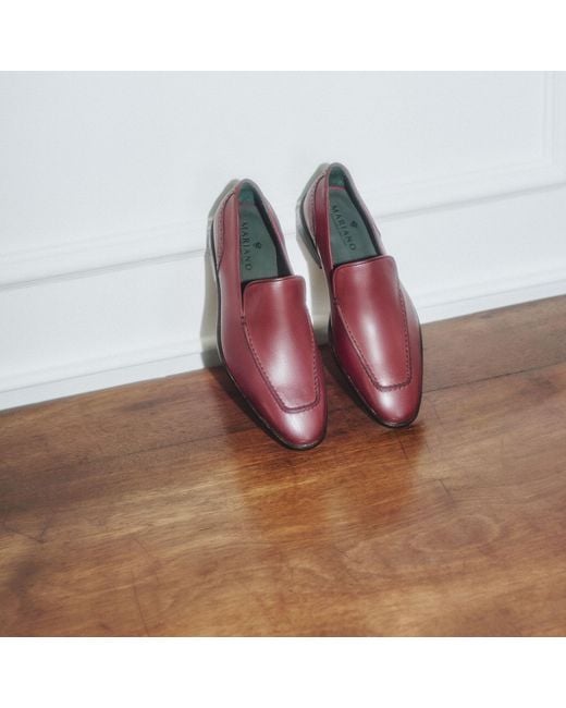 Mariano Shoes Red Idanha Loafers Bordeaux