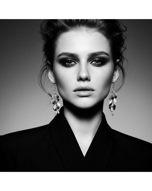Tg-Jewellery by Tamara Gervasio Multicolor Grappolo Dangle Earrings Freshwater Pearls And Mix Gemstones One Of A Kind