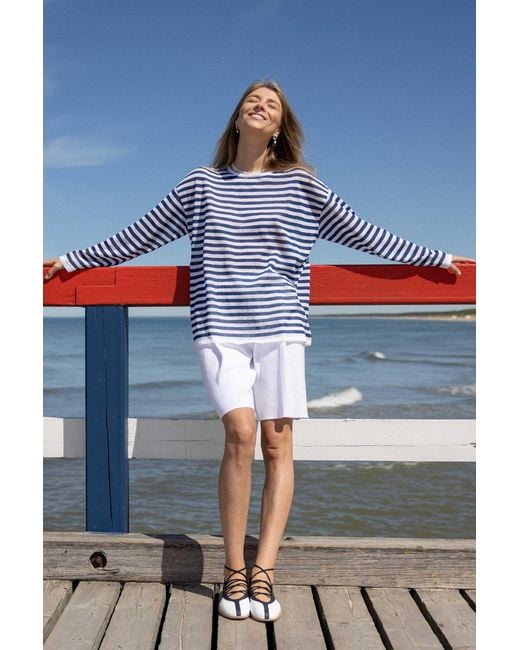 SALANIDA White Vento Bermuda Shorts