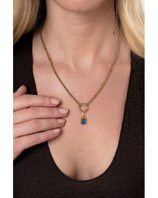 Zynnia Collective Blue September/Sapphire Birthstone Charm