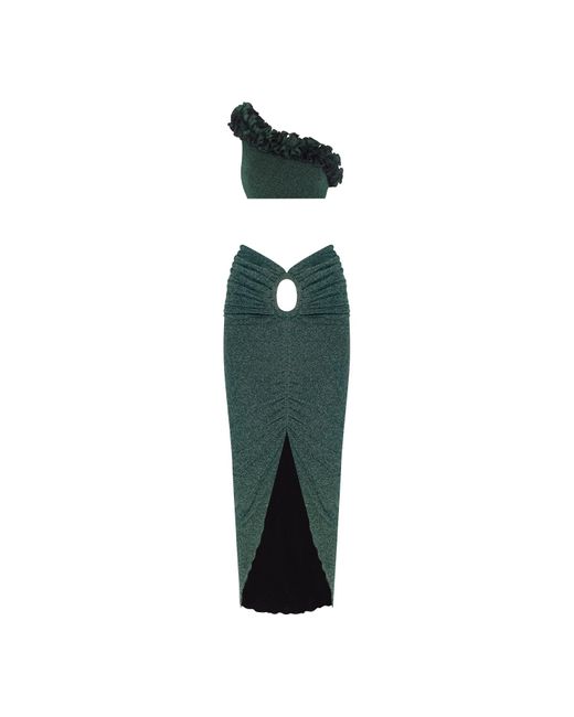Nur Karaata Green Alexis Moon Sparkle Set