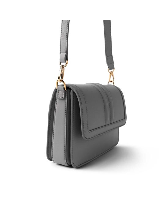 Agcf Stella Crossbody Bag Stone in Gray | Lyst