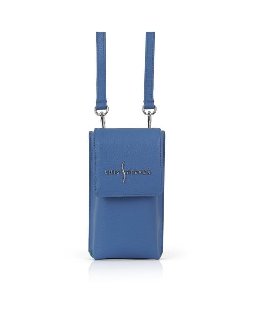 Luis Steven Blue Smartphone Pouch