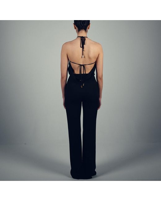 The Ethos Studio Black Emilia Jumpsuit