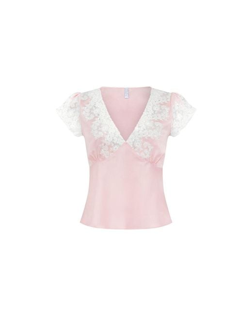 Scarlett Gasque Pink Jayne Top