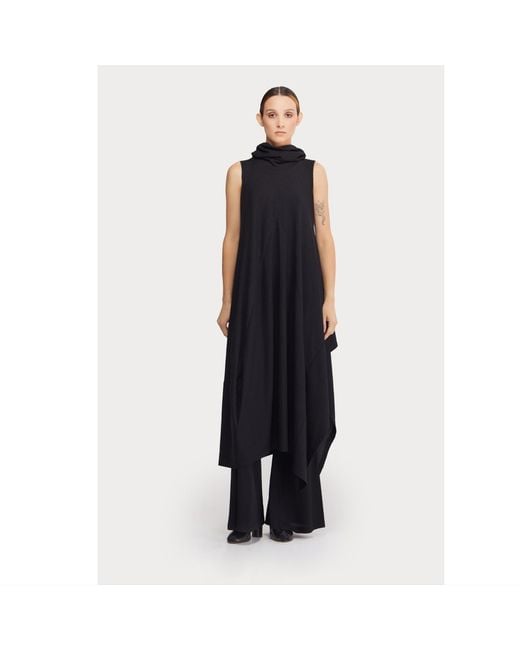 Julia Allert Black Two-Piece Set Knit Dress And Pants