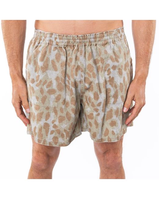 Ariko Natural Leopard Camo Day Short