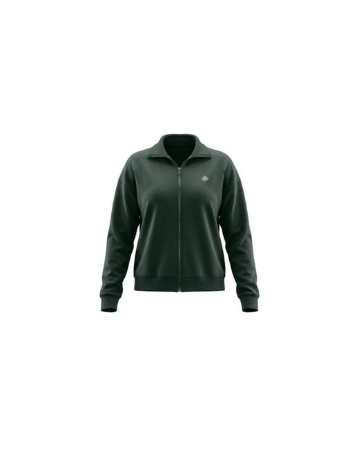 Be Athletica Green Varsity Athletica Full-Zip Sweatshirt