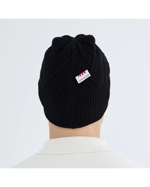 Norbron Black Bonham Beanie for men