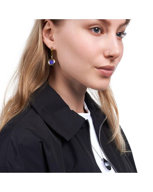 My Little Nature Blue Earrings With Stones