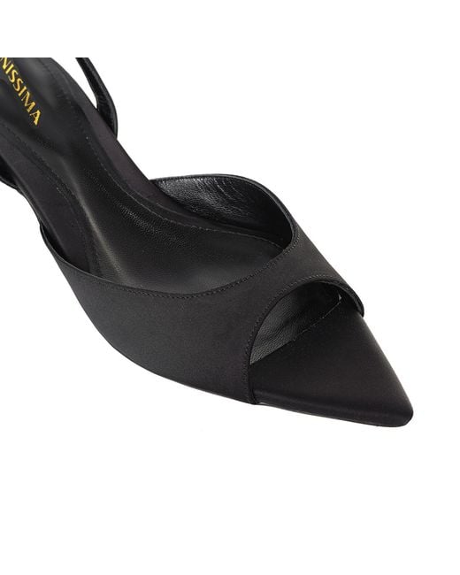 Ginissima Black Vicky Sandals