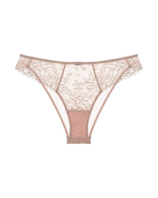 Journelle Natural Neutrals Chloe French Knicker Champagne Chamblis