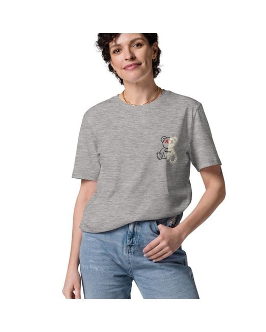 Anchor and Crew Gray Heather Four Busy Doing Nothing Editions Organic Cotton T-Shirt