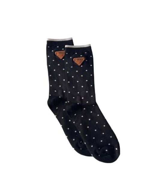 St Cayman Blue Bamboo Socks