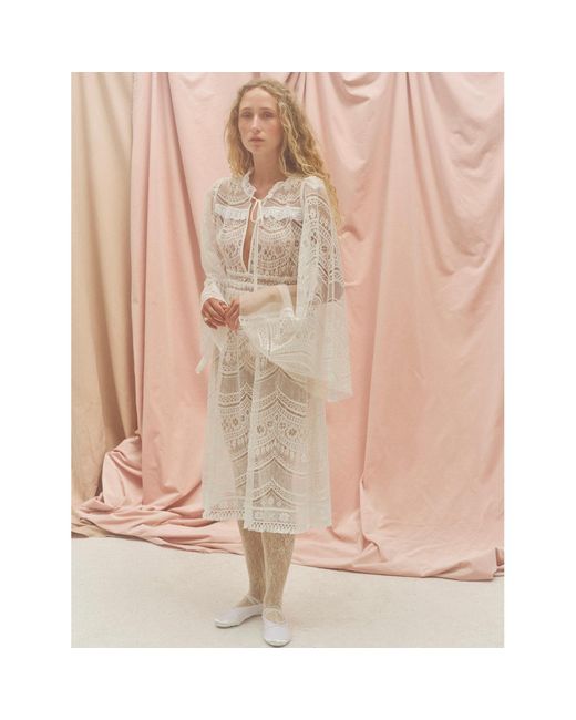 Lisa The Label White Out There Angel Dress