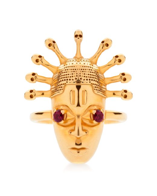 Lee Renee Metallic Voodoo Legba Ring