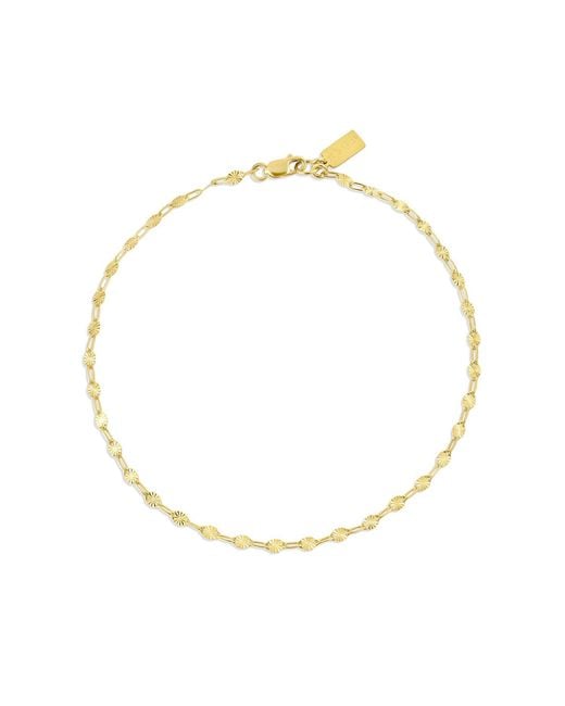 SET & STONES Metallic Rio Anklet