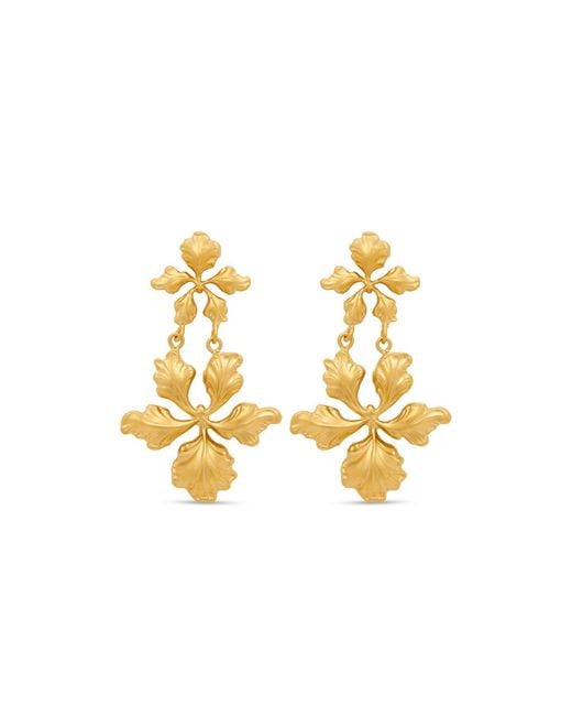 Stephanie Browne Australia Metallic Miss Orchid Rd Earrings