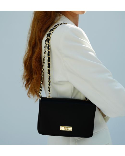 Apatchy London Black The Grace Leather Bag