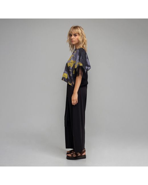 ARTISTA Blue Diana Printed Blouse