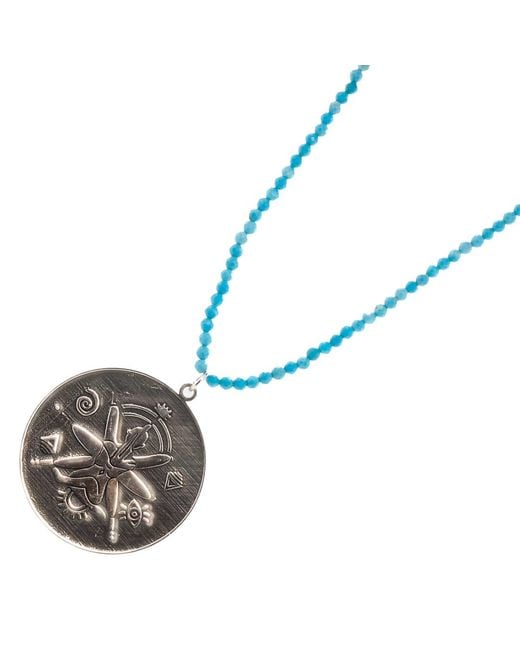 Ebru Jewelry Metallic See The Good Necklace