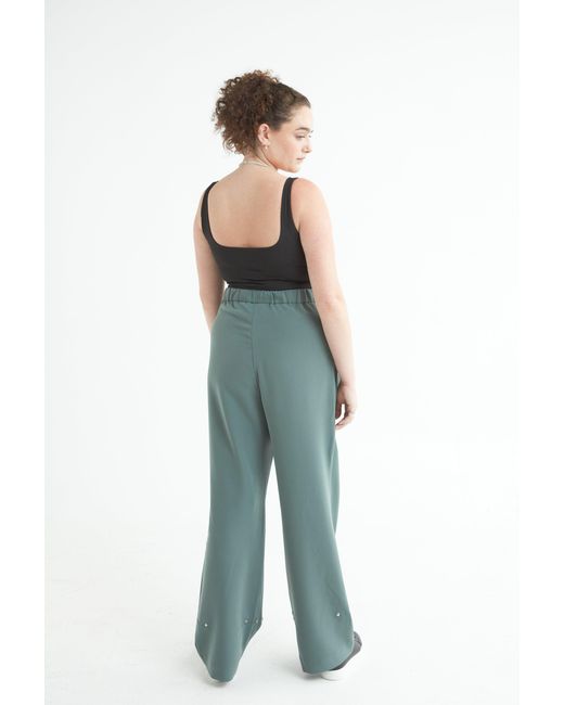 SECTION 101 Blue Nolan Pant- Dusty Jade