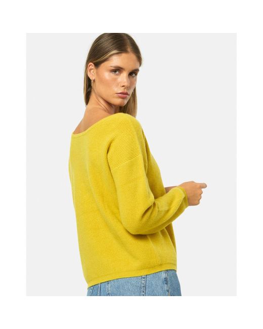 Helen Mcalinden Yellow Greta Ochre Cashmere Cardigan