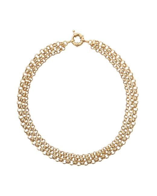 IN CAUDA VENENUM Metallic Zorya Necklace