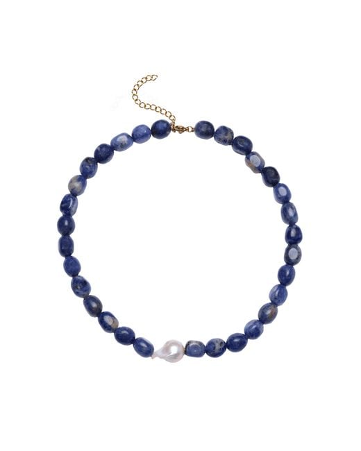 Lavani Jewels Blue Necklace Nereida